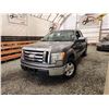 Image 1 : 2009 FORD F150, GREY, 253396 KMS, 4X4. - BA38822
