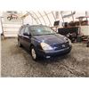 Image 8 : 2007 KIA SEDONA, NAVY, 254174 KMS, FRONT WHEEL DRIVE. - D128201