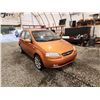 Image 8 : 2006 CHEVY AVEO, ORANGE, 178300 KMS, FRONT WHEEL DRIVE. - D609626