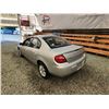 Image 21 : 2004 DODGE NEON SX 2.0, SILVER, 132062 KMS, FRONT WHEEL DRIVE. - B581260