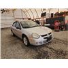 Image 8 : 2004 DODGE NEON SX 2.0, SILVER, 132062 KMS, FRONT WHEEL DRIVE. - B581260