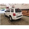 Image 20 : 2008 FORD ESCAPE, WHITE, 219629 KMS, FRONT WHEEL DRIVE. - DA54067
