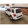 Image 22 : 2008 FORD ESCAPE, WHITE, 219629 KMS, FRONT WHEEL DRIVE. - DA54067