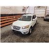 Image 4 : 2012 HYUNDAI SANTA FE, WHITE, 216257 KMS, FOUR WHEEL DRIVE. - D119314