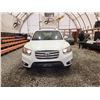 Image 5 : 2012 HYUNDAI SANTA FE, WHITE, 216257 KMS, FOUR WHEEL DRIVE. - D119314