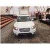 Image 7 : 2012 HYUNDAI SANTA FE, WHITE, 216257 KMS, FOUR WHEEL DRIVE. - D119314