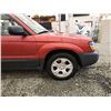 Image 25 : 2003 SUBARU FORESTER, RED, 190294 KMS, ALL WHEEL DRIVE. - B757982