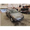 Image 9 : 2006 NISSAN MURANO, GREY, 198281 KMS, ALL WHEEL DRIVE. - D549059