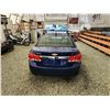 Image 18 : 2012 CHEVROLET CRUZE LT, BLUE, 139031 KMS, FRONT WHEEL DRIVE. - P343606