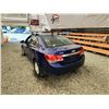 Image 21 : 2012 CHEVROLET CRUZE LT, BLUE, 139031 KMS, FRONT WHEEL DRIVE. - P343606