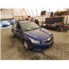 Image 9 : 2012 CHEVROLET CRUZE LT, BLUE, 139031 KMS, FRONT WHEEL DRIVE. - P343606