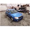Image 10 : 2007 KIA SPECTRA, BLUE, 242475 KMS, FRONT WHEEL DRIVE. - B006365