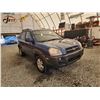 Image 8 : 2006 HYUNDAI TUCSON, BLUE, 288053 KMS, ALL WHEEL DRIVE. NO RESERVE. - P455417
