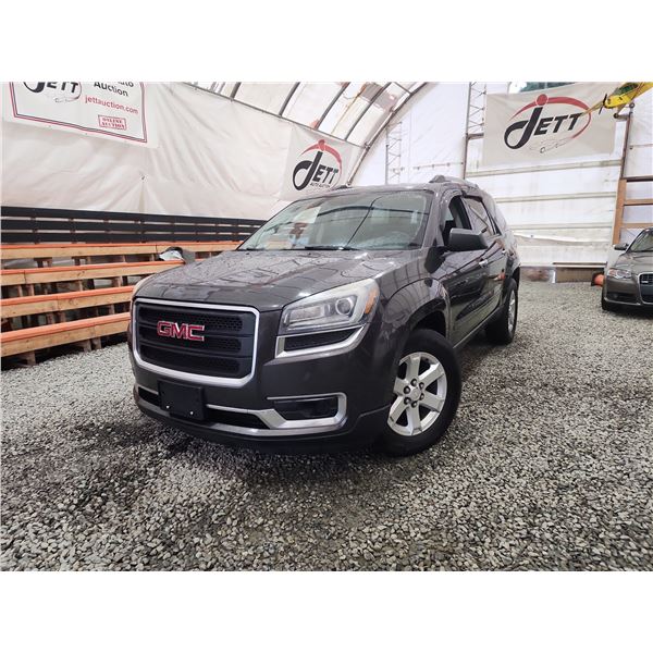 2016 GMC ACADIA, GREY, 219061 KMS, ALL WHEEL DRIVE. - D113599