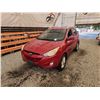 Image 3 : 2011 HYUNDAI TUCSON, RED, 293870 KMS, FOUR WHEEL DRIVE. - D277127