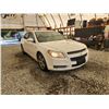 Image 8 : 2008 CHEVY MALIBU, WHITE, 251721 KMS, FRONT WHEEL DRIVE. - B231837
