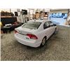 Image 15 : 2009 HONDA CIVIC, WHITE, 184524 KMS, FRONT WHEEL DRIVE. - D801133