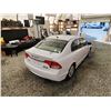 Image 16 : 2009 HONDA CIVIC, WHITE, 184524 KMS, FRONT WHEEL DRIVE. - D801133