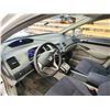 Image 50 : 2009 HONDA CIVIC, WHITE, 184524 KMS, FRONT WHEEL DRIVE. - D801133