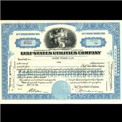 1950s Gulf States Utilities Stock Certificate RARE Angel Style (COI-3330)