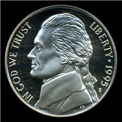 1995S Jefferson Nickel Graded PCGS PR69 DCAM (COI-4772)