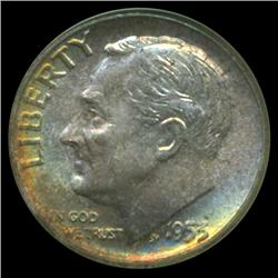 1953 Roosevelt Dime Graded MS68 with FB (COI-4795)