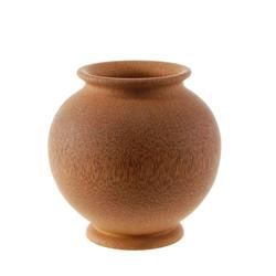 Coconut Wood Vase (DEC-164)