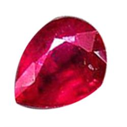 .9ct Pretty Pear Shape Red Ruby Natural VS (GEM-17720A)