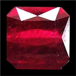 .8ct Resplendent Top Red Ruby Octagon Natural (GEM-18051C)