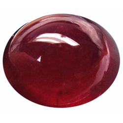 9.18ct Glowing Cabochon Natural Top Blood Red Ruby (GEM-18357)