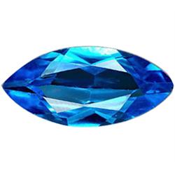 14.49ct Pretty Maquise Cut London Blue Topaz  Brazil (GEM-18475B)