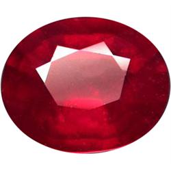 6.51ct.Glowing Natural Top Blood Red Ruby Beauty (GEM-18687)