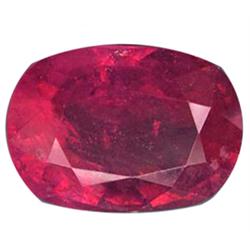 7.29ct.Sparkling Natural Pinkish Red Ruby Ravishing (GEM-18715)