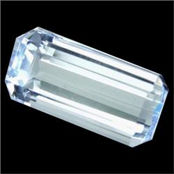 42.20ct Surprising Octagon Sky Blue Quartz (GEM-16802)