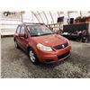 Image 8 : 2007 SUZUKI SX4, ORANGE, 232518 KMS, FRONT WHEEL DRIVE. - D100419