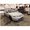 Image 8 : 2003 CHEVY CAVALIER, SILVER, 267107 KMS, FRONT WHEEL DRIVE. - D285559