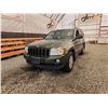 Image 2 : 2007 JEEP GRAND CHEROKEE, GREEN, 199188 KMS, FOUR WHEEL DRIVE. - B531564