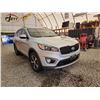 Image 8 : 2017 KIA SORENTO EX, GREY, 209318 KMS, FOUR WHEEL DRIVE. NO RESERVE. - P309185