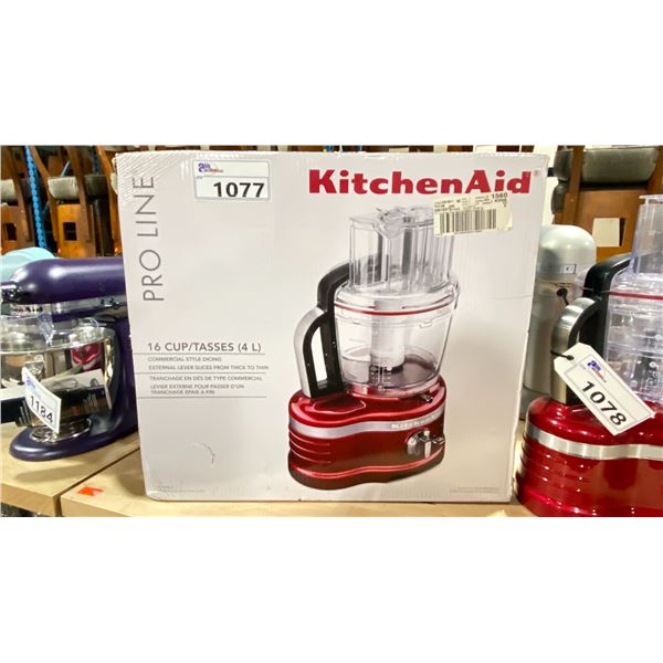 KITCHENAID PRO LINE PROFESSIONAL 16 CUP 4L COMMERCIAL STYLE ELECTRIC COUNTERTOP FOOD PROCESSOR