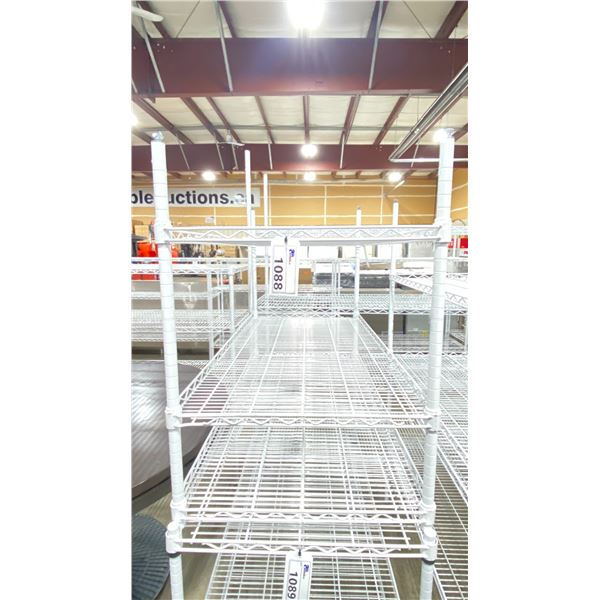 WHITE 3 TIER 48"W X 24"D X 35"H COMMERCIAL METRO RACKING SYSTEM