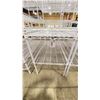 Image 1 : WHITE 2 TIER 48"W X 24"D X 35"H COMMERCIAL METRO RACKING SYSTEM