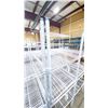 Image 2 : WHITE 2 TIER 48"W X 24"D X 35"H COMMERCIAL METRO RACKING SYSTEM