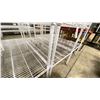 Image 2 : WHITE 2 TIER 48"W X 24"D X 35"H COMMERCIAL METRO RACKING SYSTEM