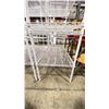 Image 1 : WHITE 2 TIER 48"W X 24"D X 35"H COMMERCIAL METRO RACKING SYSTEM