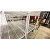 Image 2 : WHITE 2 TIER 48"W X 24"D X 35"H COMMERCIAL METRO RACKING SYSTEM