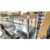 Image 3 : OMCAN STAINLESS STEEL 36"W X 30"D X 24"H COMMERCIAL 2 TIER EQUIPMENT STAND WITH SPILL EDGE