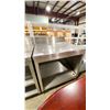 Image 2 : STAINLESS STEEL 33"W X 30"D X 37"H COMMERCIAL 3 TIER PERPETRATION TABLE / EQUIPMENT STAND WITH