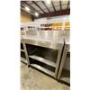 Image 1 : STAINLESS STEEL 33"W X 30"D X 37"H COMMERCIAL 3 TIER PERPETRATION TABLE / EQUIPMENT STAND WITH