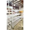 Image 2 : WHITE 4 TIER 60"W X 24"D X 80"H COMMERCIAL MOBILE METRO RACKING SYSTEM