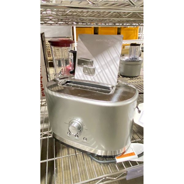 KITCHENAID KMT2116CU ELECTRIC COUNTERTOP 2 SLICE TOASTER *COLOR SILVER*